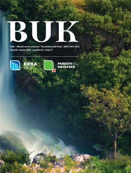 BUK – Glasnik Javne Ustanove “Nacionalni Park Krka”, ISSN 1847-6511 Šibenik, Travanj 2018