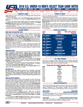 Game Notes Vs
