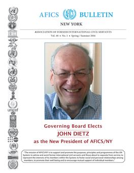 Afics Bulletin New York