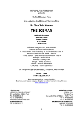THE ICEMAN Textes DP