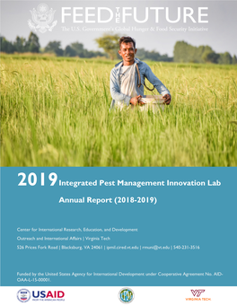 2019 Integrated Pest Management Innovation Lab Annual Report
