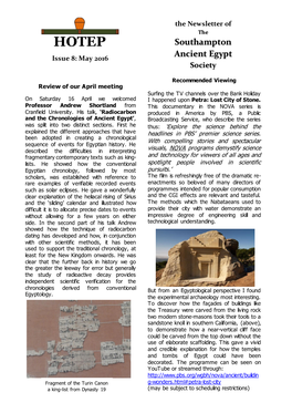 Southampton Ancient Egypt Society