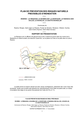 Rapport De Presentation Du Renaison