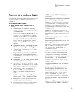 Annexure to the Board Report | L&T Annual Report 2019-20