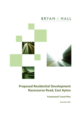 Proposed Residential Development Racecourse Road, East Ayton