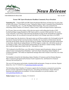 News Release