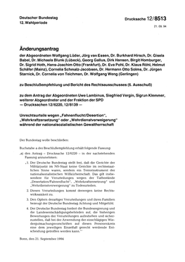Änderungsantrag Der Abgeordneten Wolfgang Lüder, Jörg Van Essen, Dr
