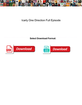 Icarly One Direction Full Episode