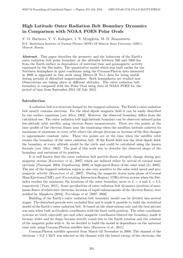 High Latitude Outer Radiation Belt Boundary Dynamics in Comparison with NOAA POES Polar Ovals V