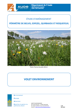 Volet Environnement