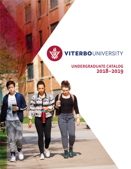 2018–2019 Undergraduate Catalog