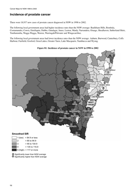 Incidence of Prostate Cancer