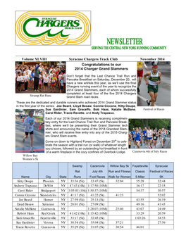 Syr Charger Newsletter-Nov 2014.Pub