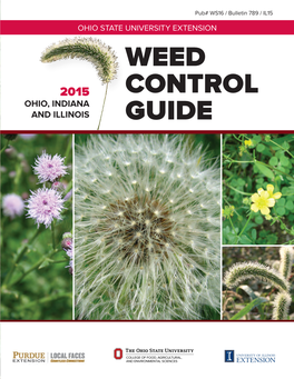Weed Control Guide for Ohio, Indiana and Illinois