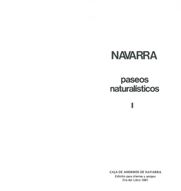 Navarra : Paseos Naturalísticos