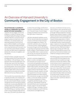 Community Engagement in the City of Boston