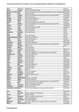 3Rd International Conference on Transitions in Youth, Young Adulthood Beyond, 29/30 Sept