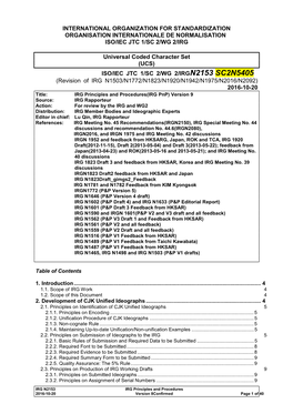 IRG N2153 IRG Principles and Procedures 2016-10-20 Version 8Confirmed Page 1 of 40 2.3.3
