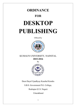 Desktop Publishing