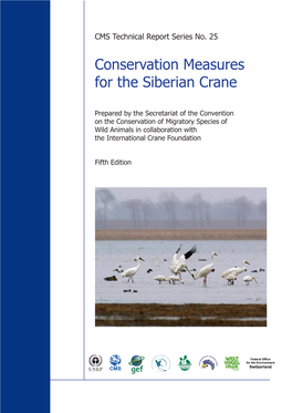 Conservation Measures for the Siberian Crane