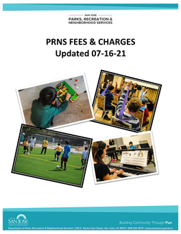 Fees & Charges