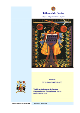 Relatório De Verificação Interna De Contas Nº 21/2008