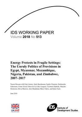 Ids Working Paper