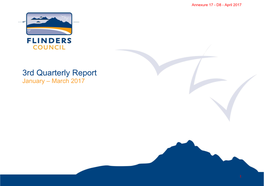 3Rd Quarterly Report January – March 2017