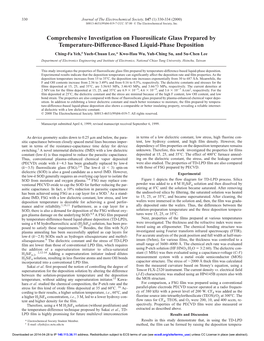 Comprehensive Investigation on Fluorosilicate Glass Prepared By