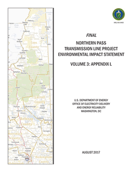 Final Northern Pass Transmission Line Project Environmental Impact Statement