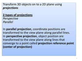 Perspective Projection