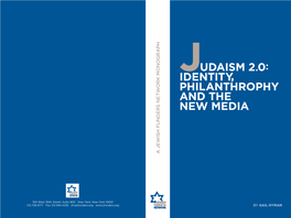 Judaism 2.0: Identity