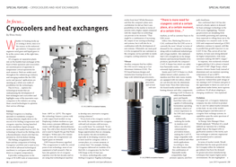 Cryocoolers and Heat Exchangers Special Feature