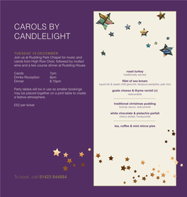 Carols by Candlelight