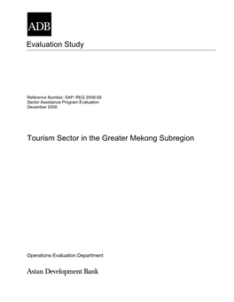 Tourism Sector in the Greater Mekong Subregion