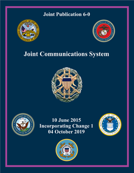 JP 6-0, Joint Communications System, 10 June 2015