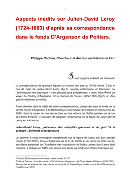 Article SHAF, Juillet 2015