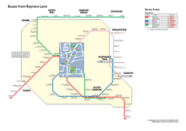 Buses from Rayners Lane