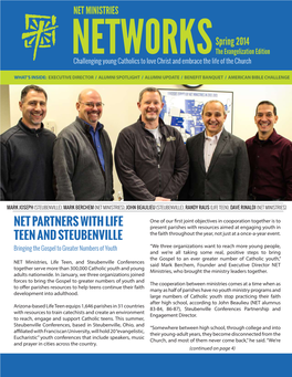 Net Partners with Life Teen and Steubenville