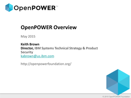 Foundation Overview February 2014