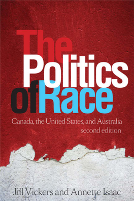 The Politics of Race: Canada, the United States, and Australia, Second Edition