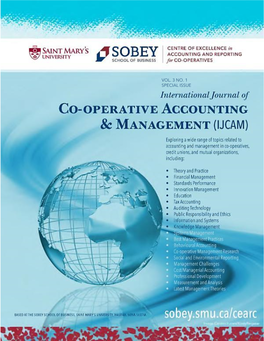 Co-Operative Accounting & Management (Ijcam)