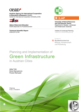 Planning and Implementation of Green Infrastructure in Austrian Cities