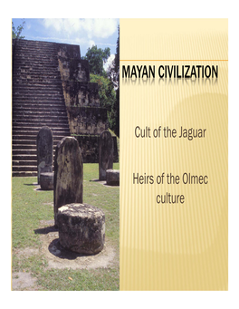 Mayan Civilization