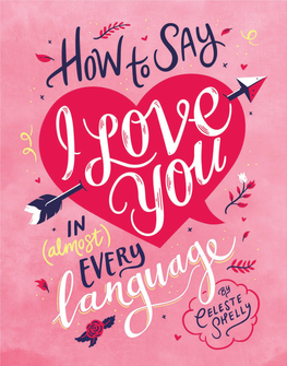 25 Ways to Say I Love You Around the World