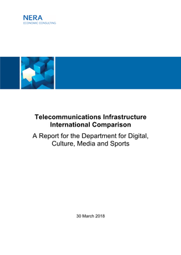 Telecommunications Infrastructure International Comparisons