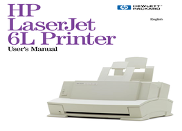 HP Laserjet 6L Printer