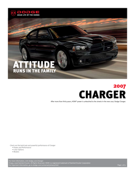 2007 Dodge Charger