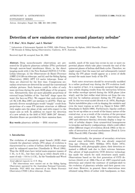 Detection of New Emission Structures Around Planetary Nebulae?