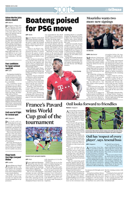 Boateng Poised for PSG Move